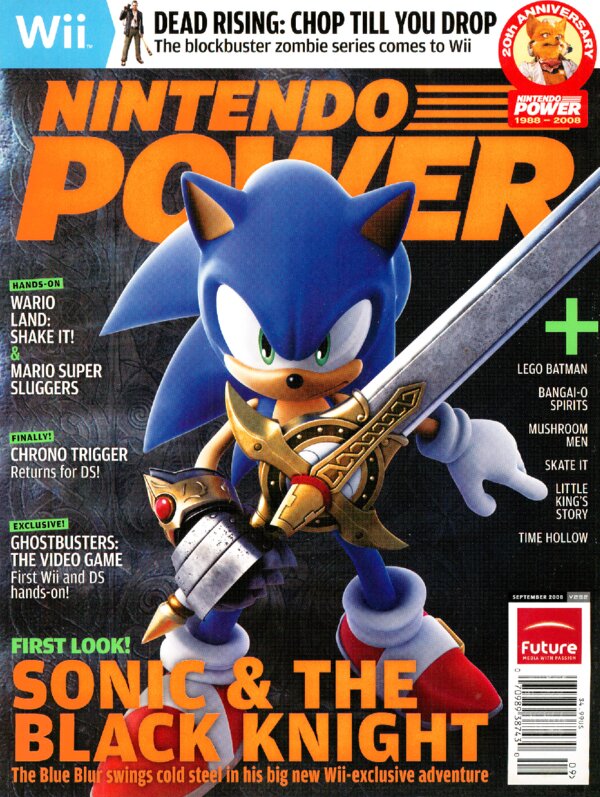 Nintendo Power Issue 232 (September 2008) cover